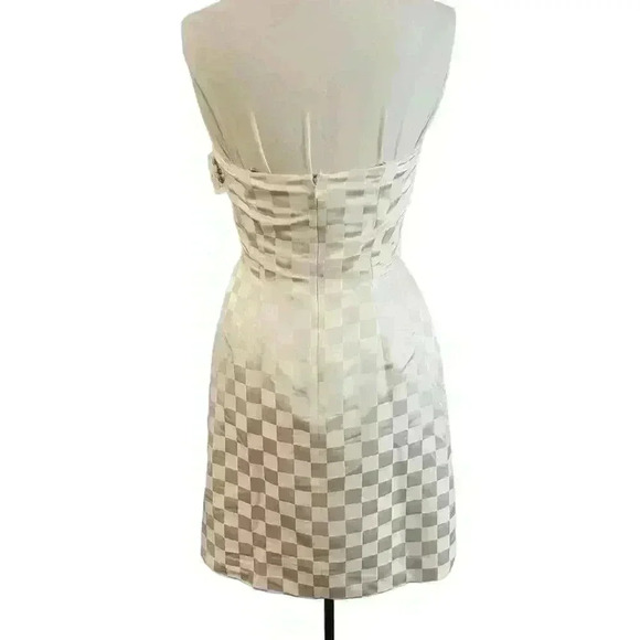 Vtg 1970s Strapless Dress & Jacket RARE NOS satin sz 8 NWT $1200 bride formal - Picture 8 of 16